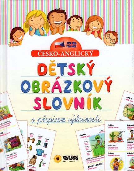 Levně Č-A Dětský obrázkový slovník s přepisem - kolektiv
