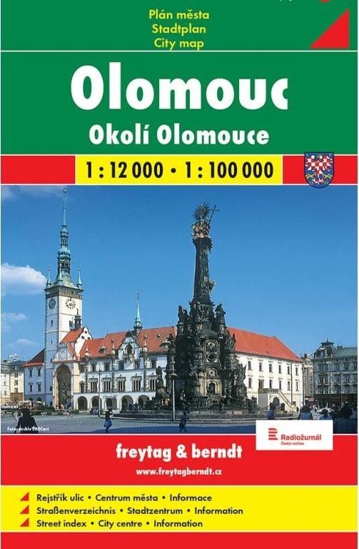 Levně Olomouc mapa 1:12 000