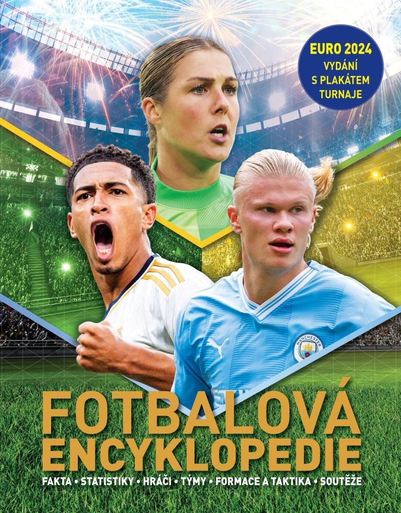 Levně Fotbalová encyklopedie EURO 2024 + plakát z turnaje - Clive Gifford