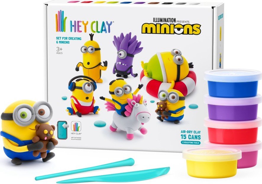 Levně Hey Clay Kreativní sada - Mimoni - TM Toys