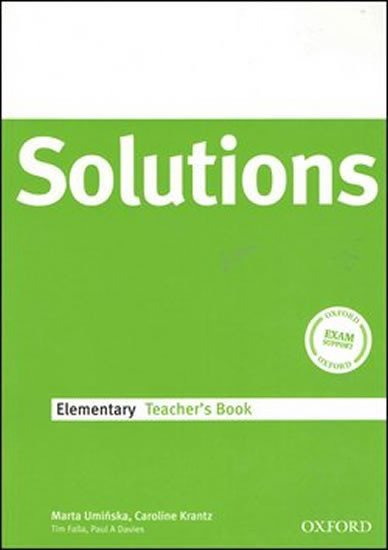 Levně Maturita Solutions Elementary Teacher´s Book - Tim Falla