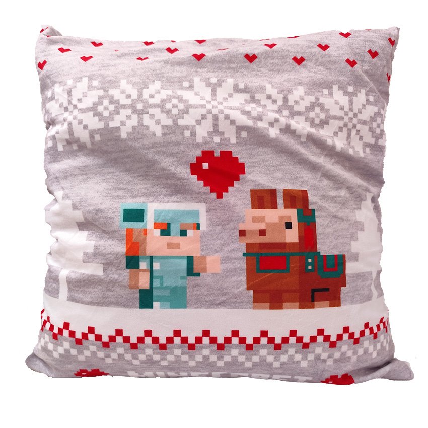 Product detail of Povlak na polštářek Vánoční Svět Minecraft