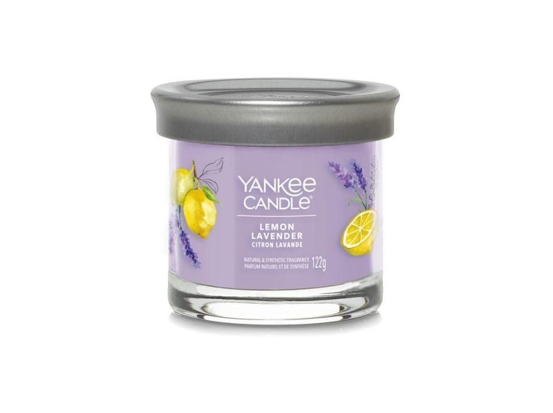 Levně YANKEE CANDLE Lemon Lavender svíčka 121g (Signature tumbler malý )