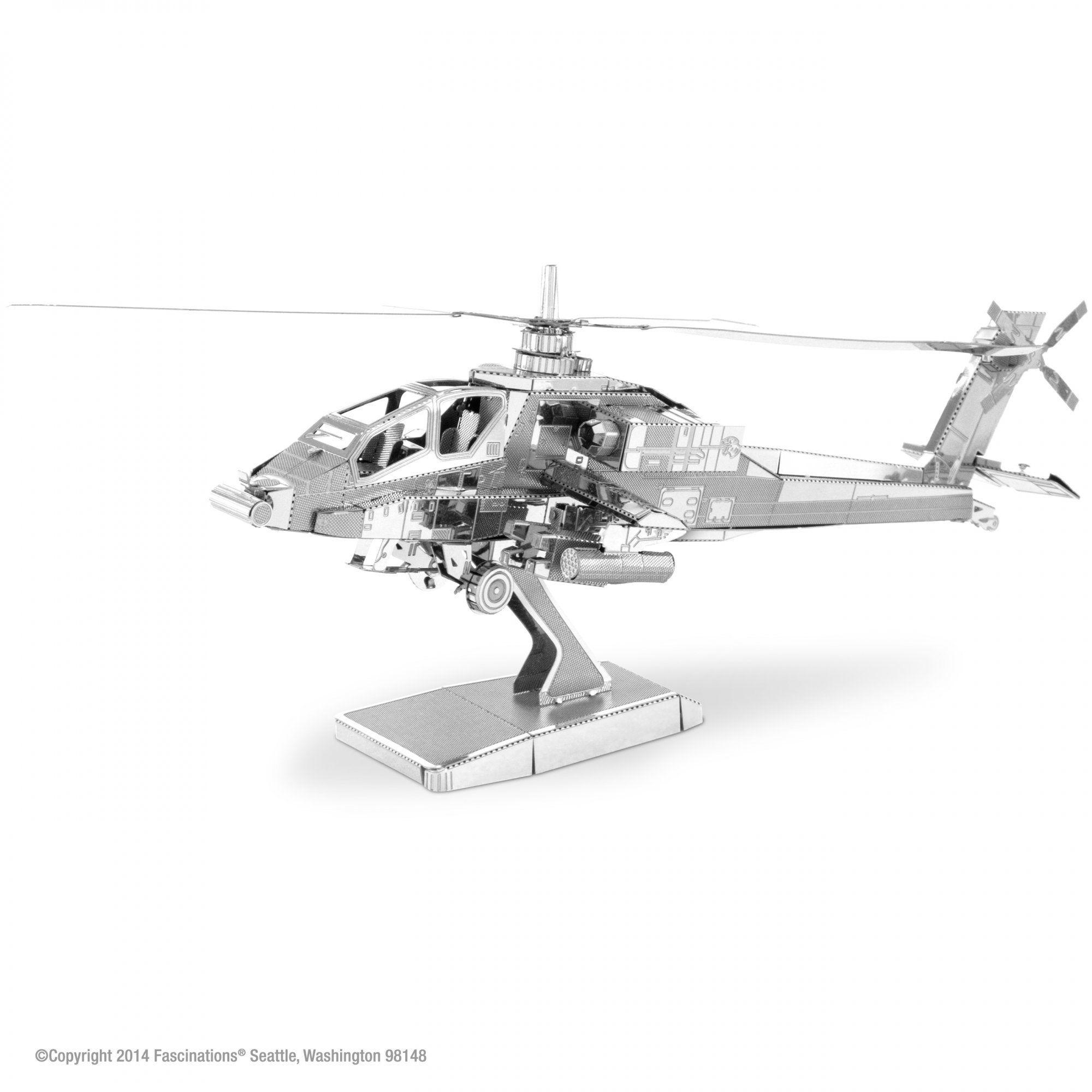 Levně Piatnik Metal Earth 3D puzzle: AH-64 Apache