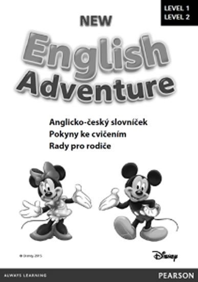 Levně New English Adventure 1 a 2 slovníček CZ