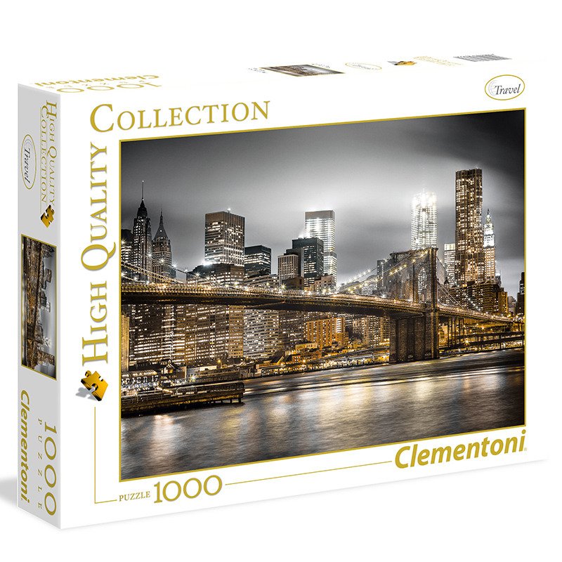 Levně Puzzle New York/1000 dílků - Clementoni