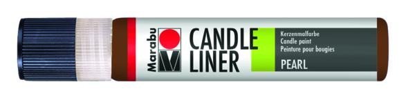 Levně Marabu Candle Liner na svíčky - hnědý 25 ml