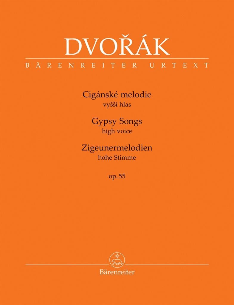 Levně Cigánské melodie vyšší hlas, op. 55 - Antonín Dvořák