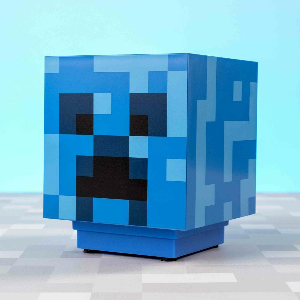 Minecraft Creeper Světlo modré - EPEE