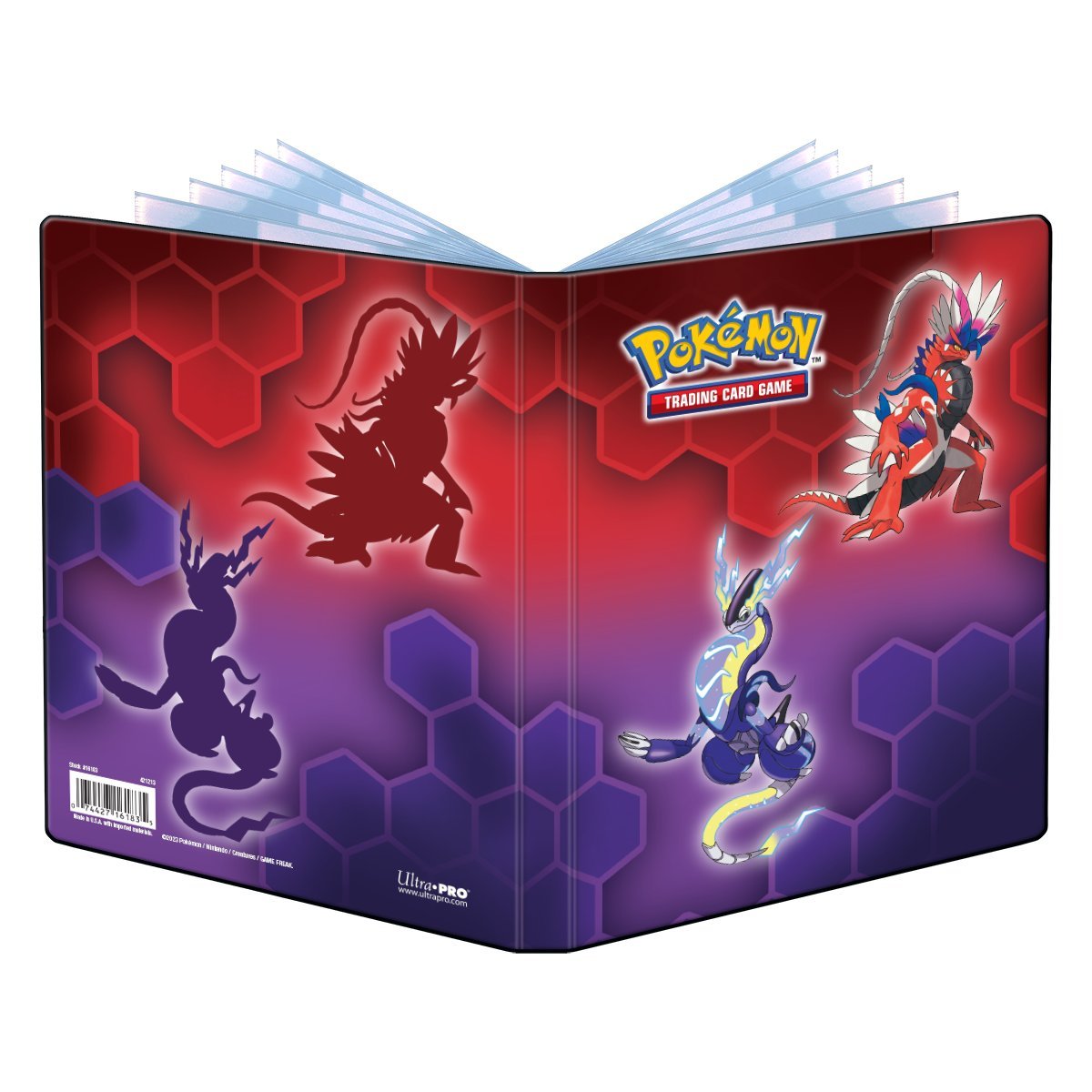 Pokémon UP: GS Koraidon &amp; Miraidon - A5 album na 80 karet