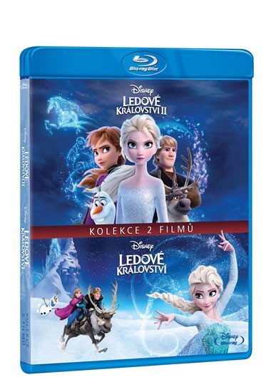Levně Ledové království kolekce 1.+2. 2 Blu-ray