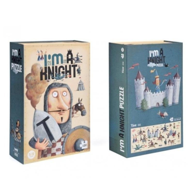 Product detail of LONDJI Velké puzzle Já jsem rytíř - 100 pcs