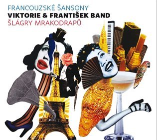 Francouzské šansony & Šlágry mrakodrapů - 2 CD - & František BAND Viktorie