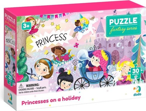 Levně Puzzle Princezny na prázdninách 30 dílků