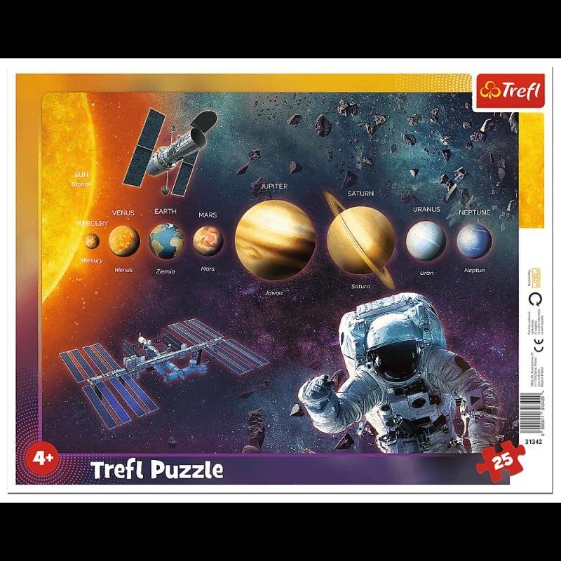 Levně Trefl Puzzle Sluneční soustava / 25 dílků