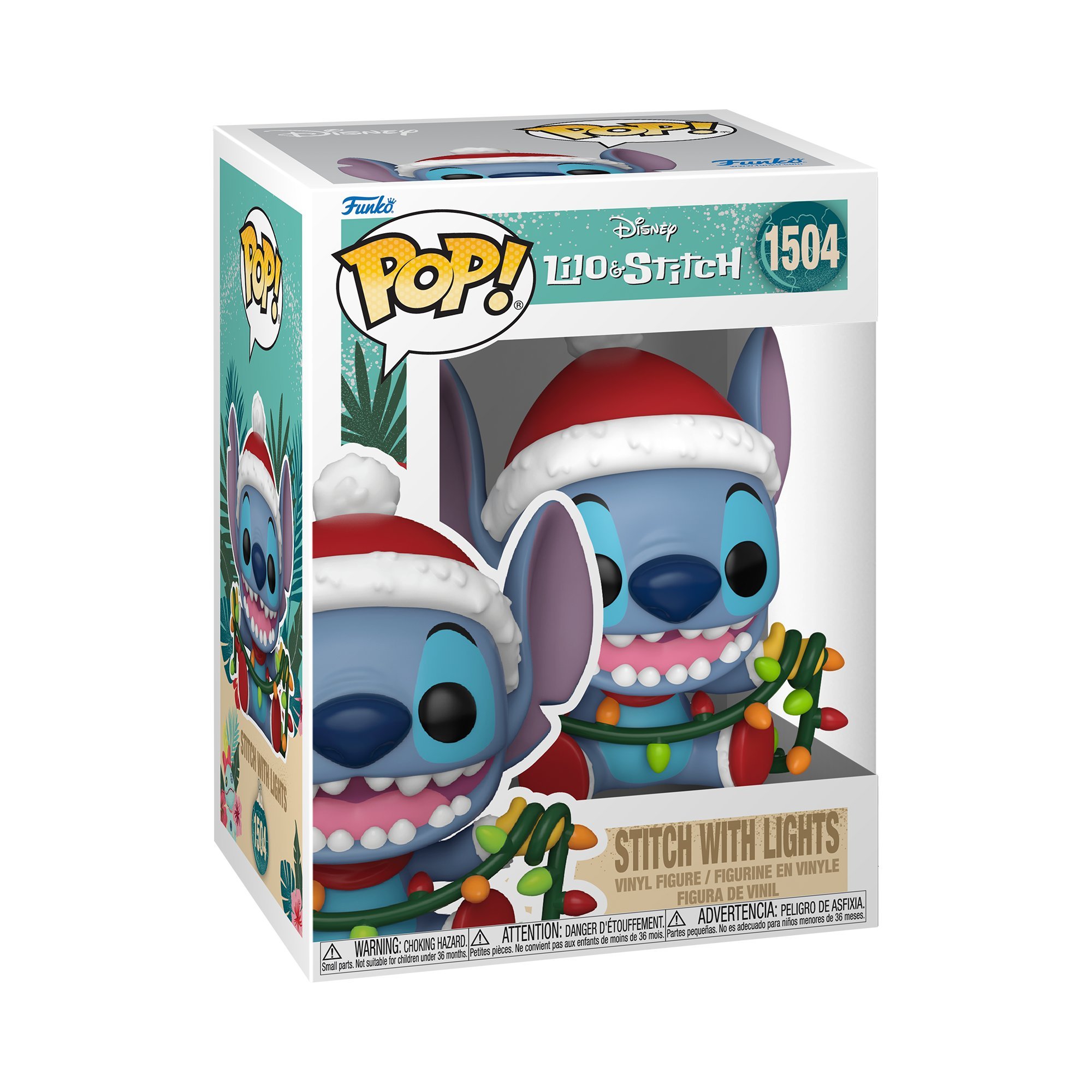 Levně Funko POP Disney: Stitch - Stitch with Lights (Holiday)