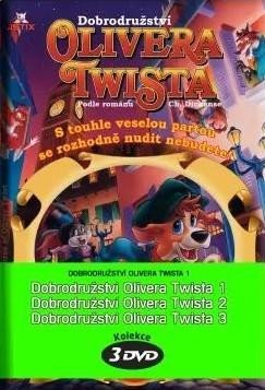 Levně Dobrodružství Olivera Twista 01 - 3 DVD pack