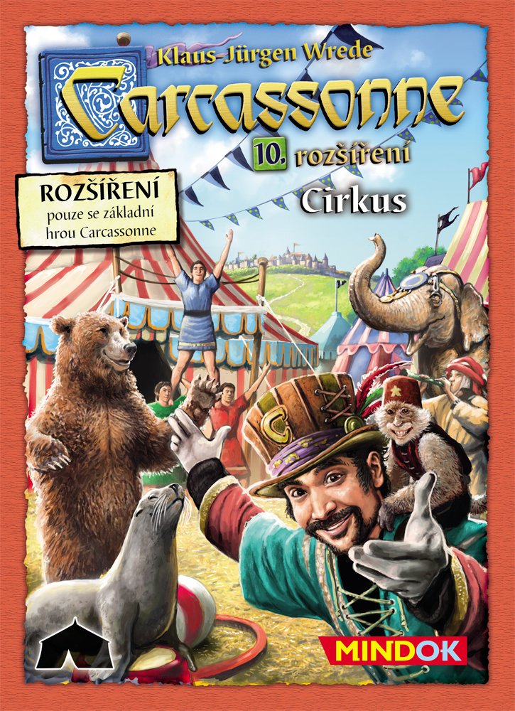 Levně Carcassonne: Rozšíření 10: Cirkus - Klaus-Jürgen Wrede