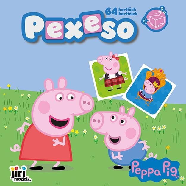 Levně Pexeso v sešitu Prasátko Peppa