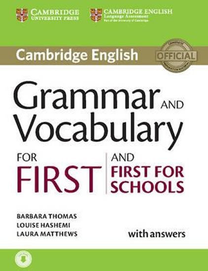 Levně Grammar and Vocabulary for First and First for Schools with Answers and Audio - Barbara Thomas