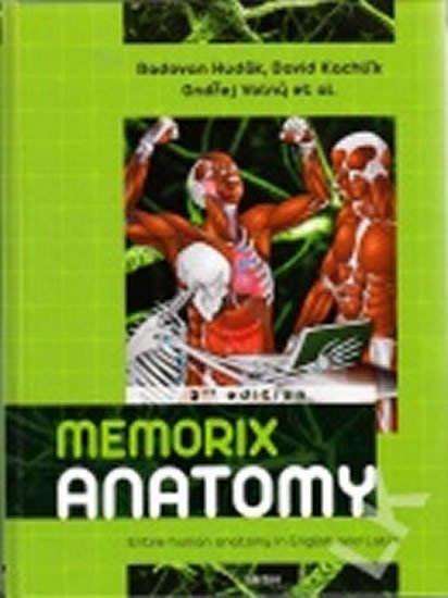 Memorix Anatomy - Entire human anatomy in English and Latin - 2. vyd. - Radovan Hudák