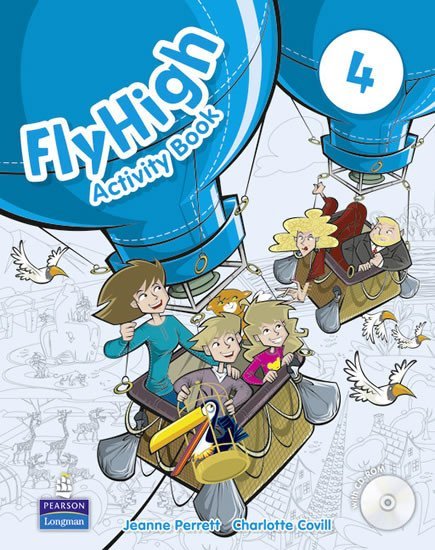 Fly High 4 Activity Book w/ CD-ROM Pack - Jeanne Perrett