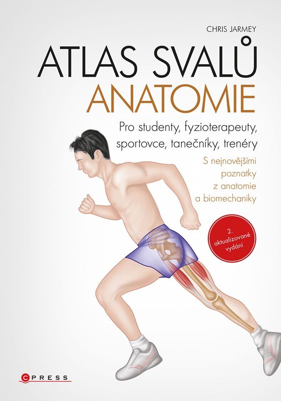 Levně Atlas svalů - Anatomie, 2. vydání - Chris Jarmey