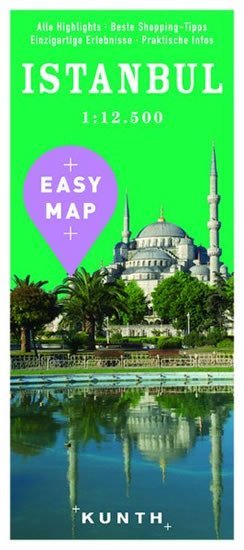 Levně Istanbul - Easy Map 1:12 500