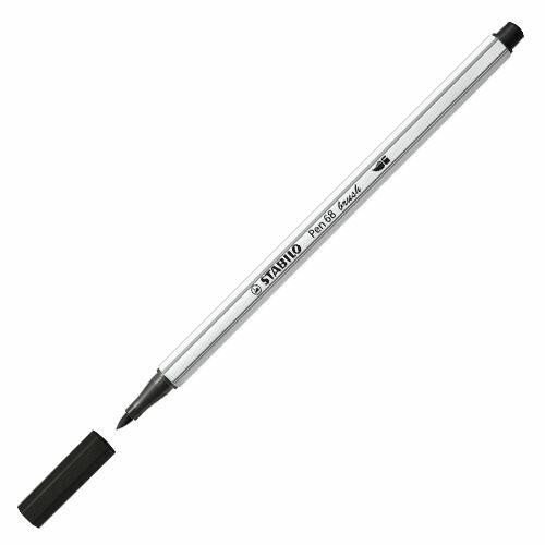 Levně Fixa STABILO Pen 68 brush černá