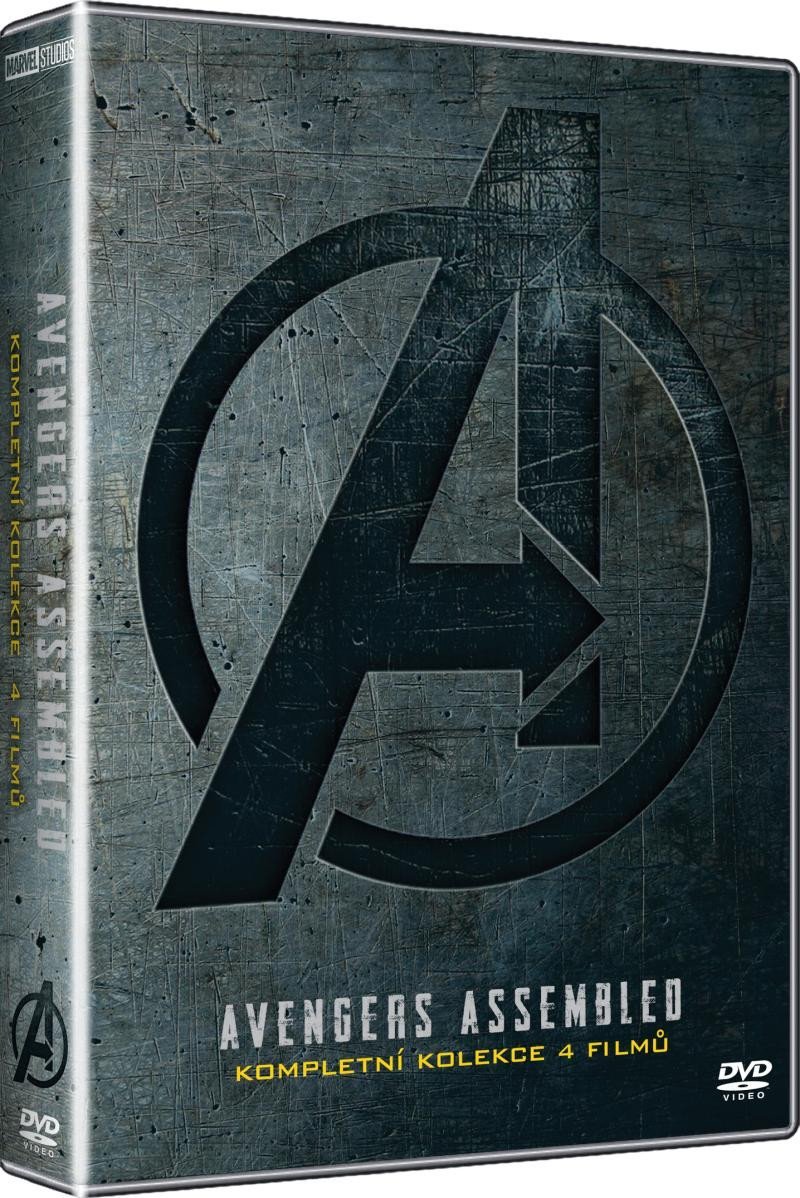 Levně Avengers kolekce 1.-4. (4 DVD)