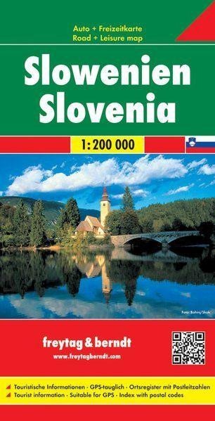 Levně Slovinsko 1:200 000 / automapa