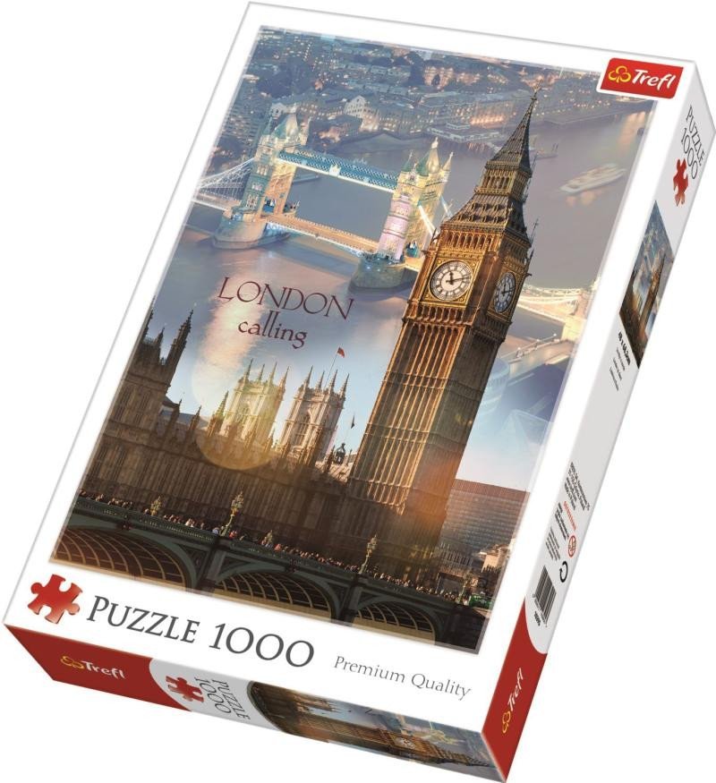 Trefl Puzzle Londýn za úsvitu / 1000 dílků