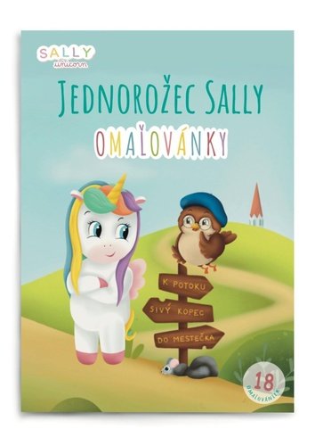 Levně Jednorožec Sally Omaľovánky