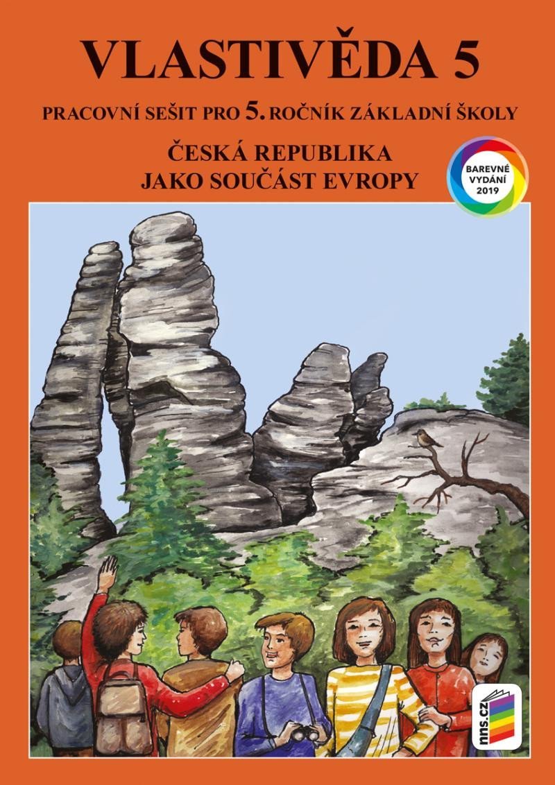 Levně Vlastivěda 5 - ČR jako součást Evropy (barevný pracovní sešit), 9. vydání