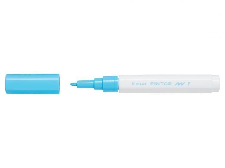 Levně PILOT Pintor Fine akrylový popisovač 0,9-1,5mm - pastelový modrý