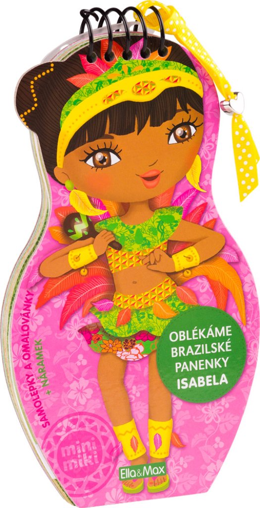 Levně Oblékáme brazilské panenky - Isabela - Julie Camel