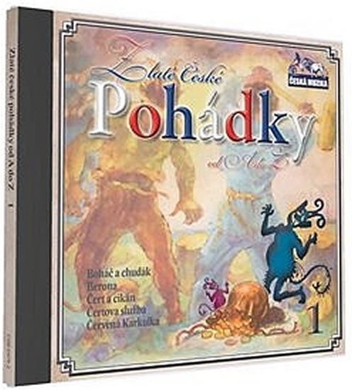Levně Zlaté České pohádky 1. - 1 CD