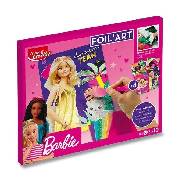 Levně Maped Kreativní sada Foil´Art Barbie