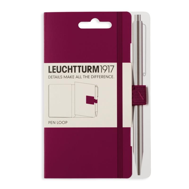 Levně Leuchtturm1917 Pen Loop Port Red