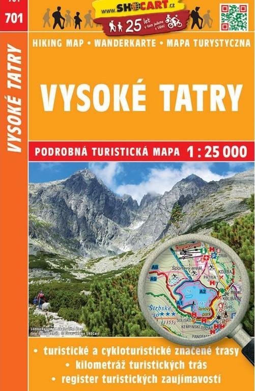 Levně SC 701 Vysoké Tatry 1:25 000