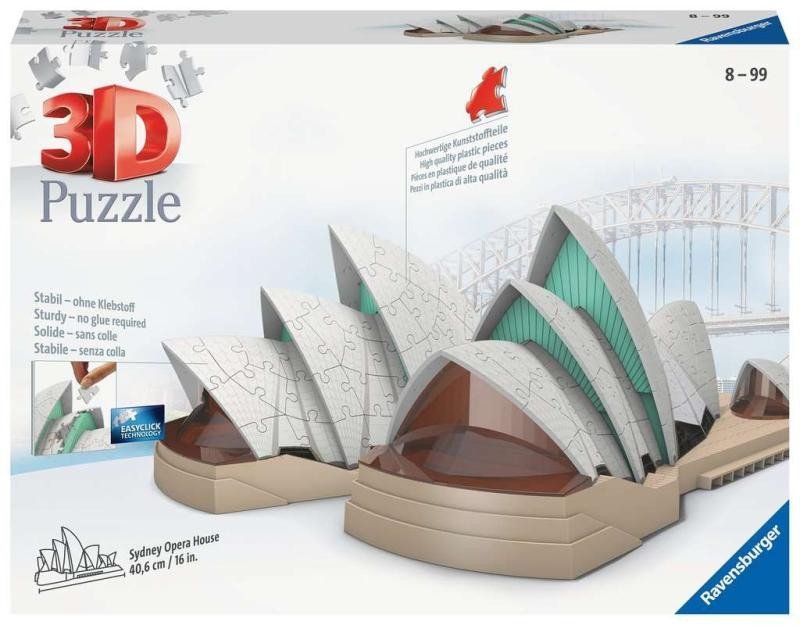 Levně Ravensburger Puzzle - Budova Opery v Sydney 216 dílků