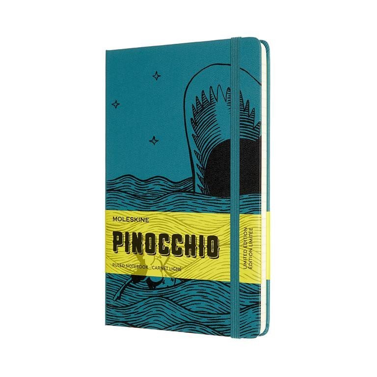Levně Moleskine Pinocchio zápisník The Dogfish L, linkovaný