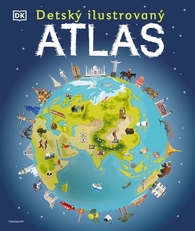 Levně Detský ilustrovaný atlas - autorov kolektív