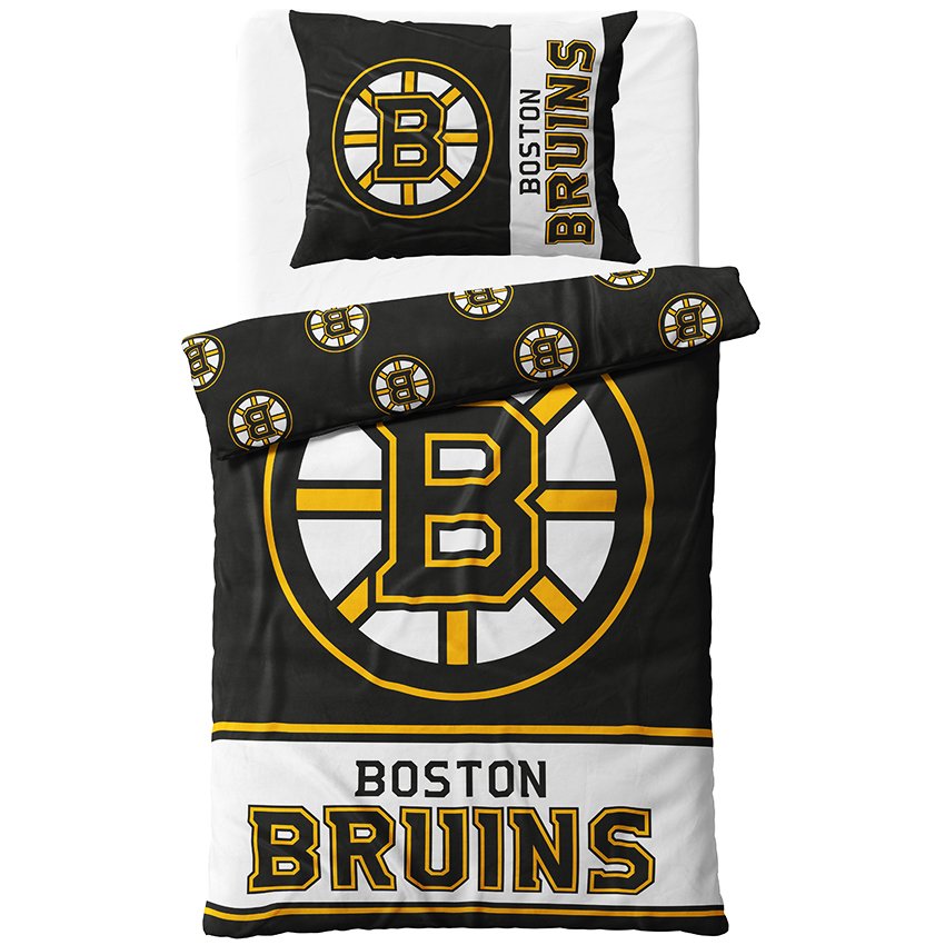 Levně Mikroplyšové povlečení NHL Boston Bruins