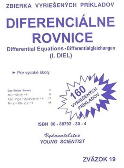 Diferenciálne rovnice 1 - Marián Olejár