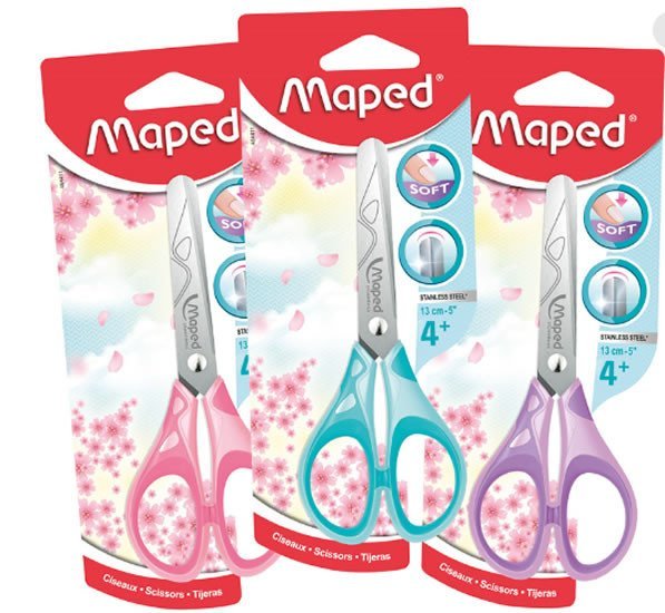 Levně Maped - Nůžky Essentials Pastel Soft - mix barev