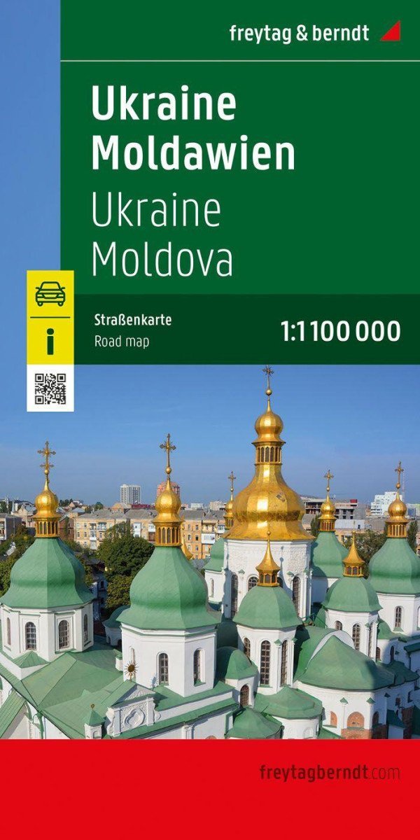 Levně Ukrajina – Moldavsko 1:1.000.000 / automapa