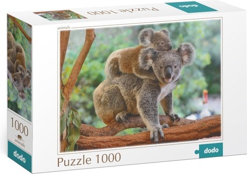 Levně Puzzle Koala s mládětem 1000 dílků