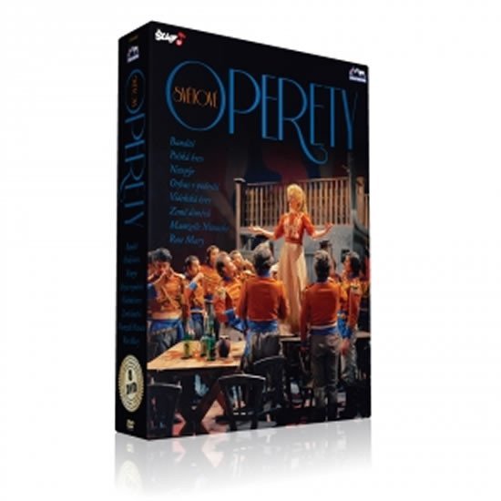 Levně Slavné světové operety - 8 DVD