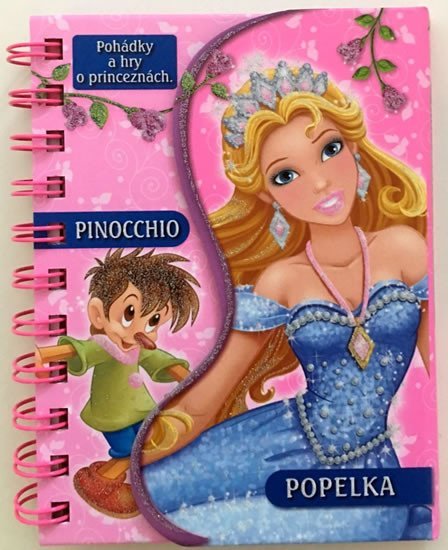 Levně Pinocchio / Popelka - Pohádky a hry o princeznách